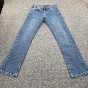 VISSLA Border Denim Jeans Men's Size 28 Blue Wash‎ Straight Leg Casual Pants